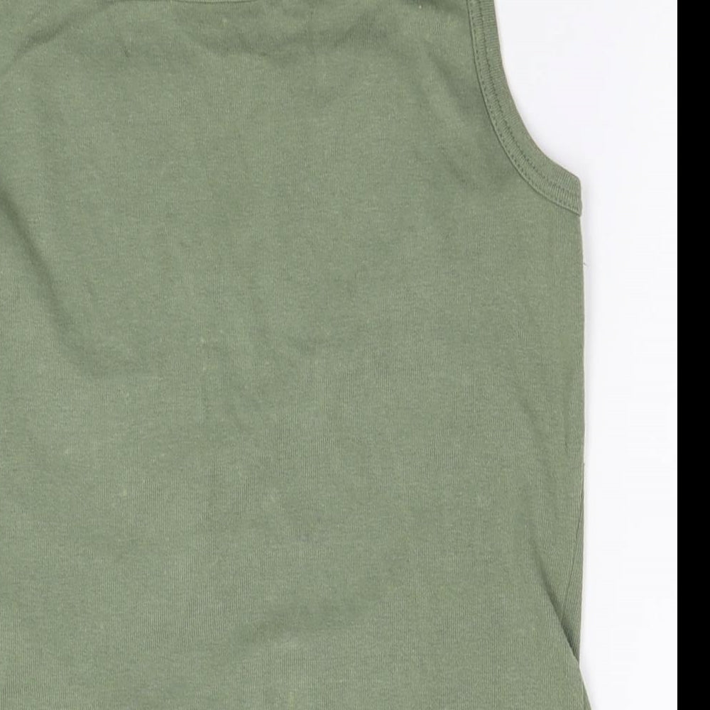 Marks and Spencer Womens Green   Basic Tank Size 14