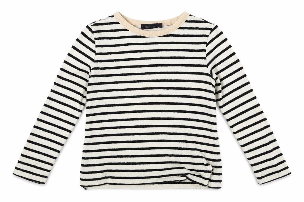 Marks & Spencer Girls Multicoloured Striped  Pullover Jumper Size 6 Years
