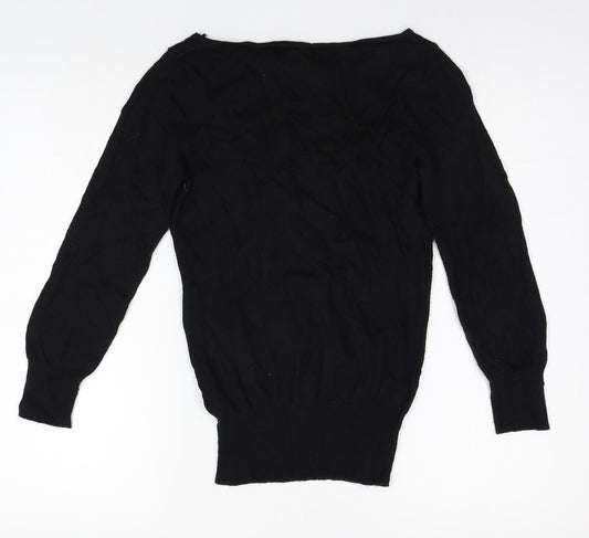 NEXT Womens Black   Pullover Jumper Size 6