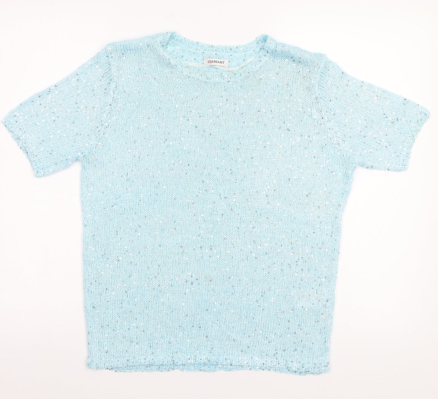 Damart Womens Blue   Basic T-Shirt Size S
