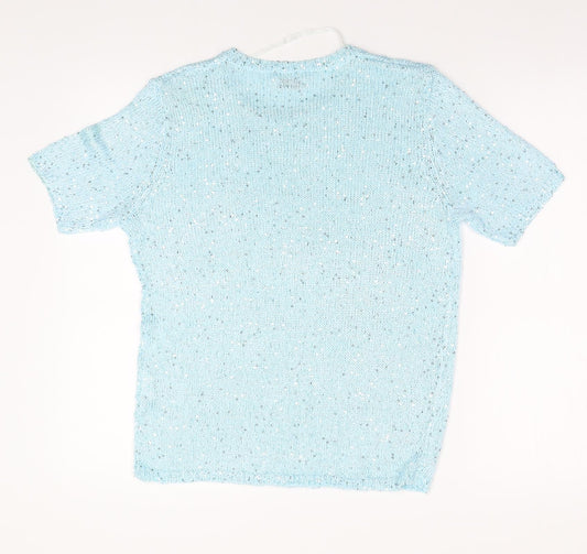 Damart Womens Blue   Basic T-Shirt Size S