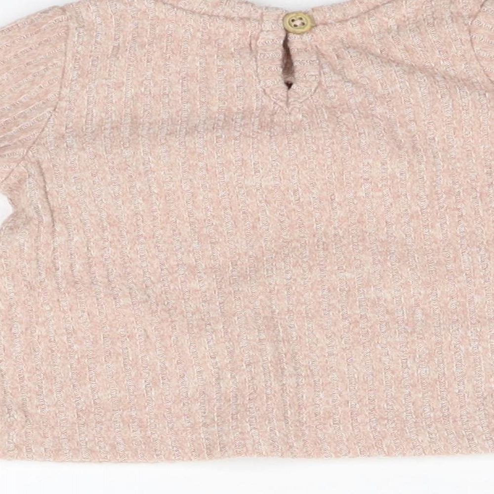 Matalan Baby Pink   Basic T-Shirt Size 0-3 Months