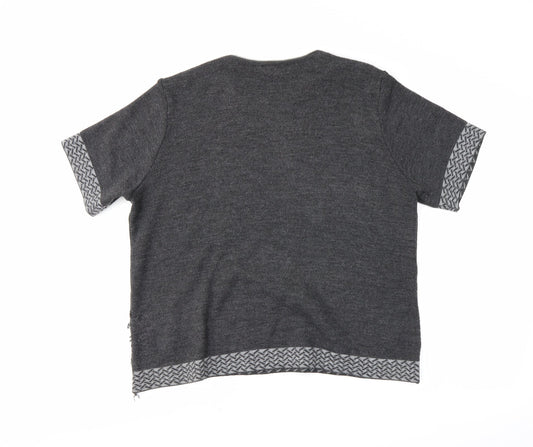 BHS Womens Grey   Pullover Jumper Size 20