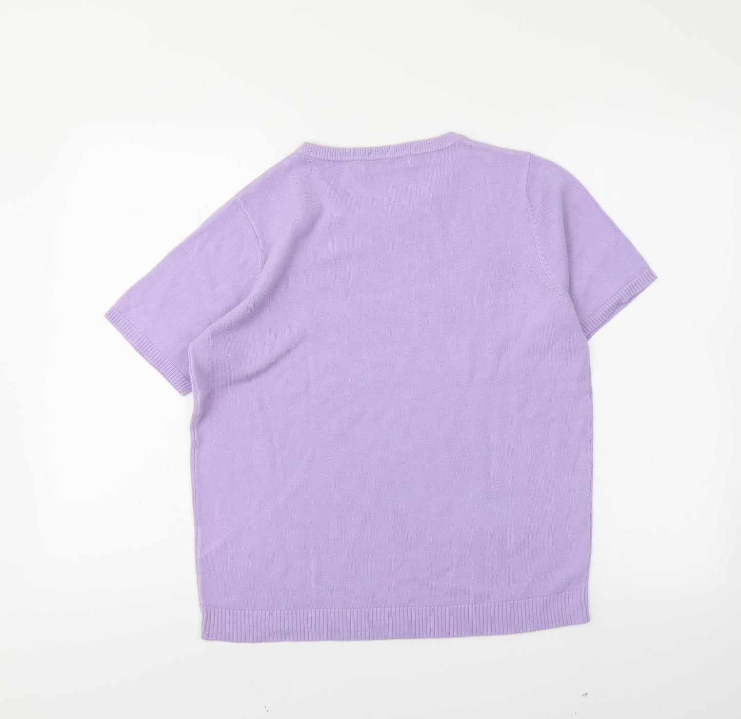 Pure & Natural Womens Purple   Tunic T-Shirt Size 14