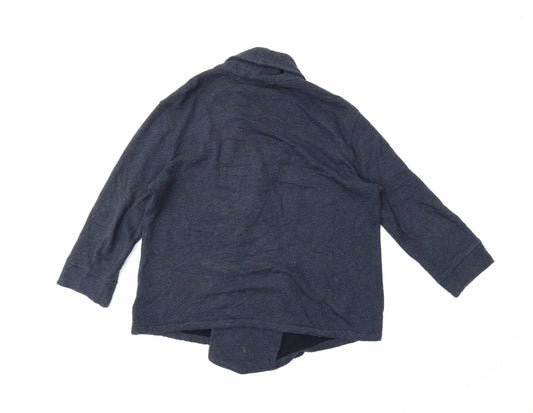 et vous Womens Blue   Wrap Jumper Size M