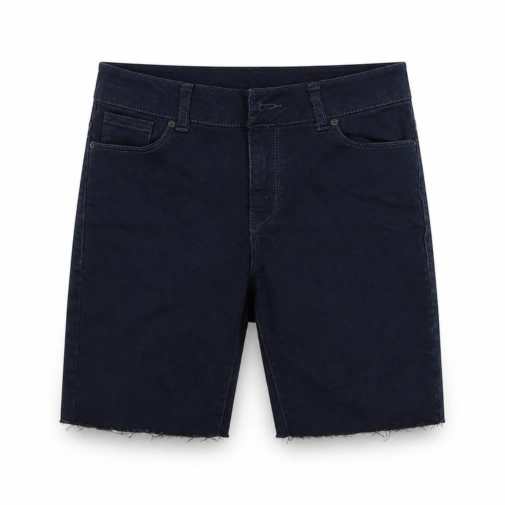 VERO MODA Womens Blue   Cut-Off Shorts Size S