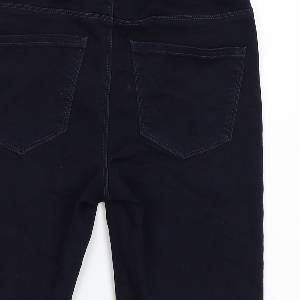VERO MODA Womens Blue   Cut-Off Shorts Size S