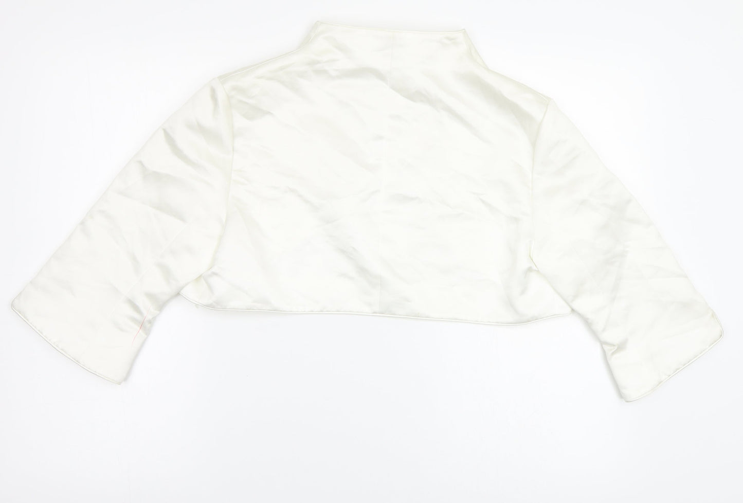 Pearce Fionda Womens White   Overcoat Jacket