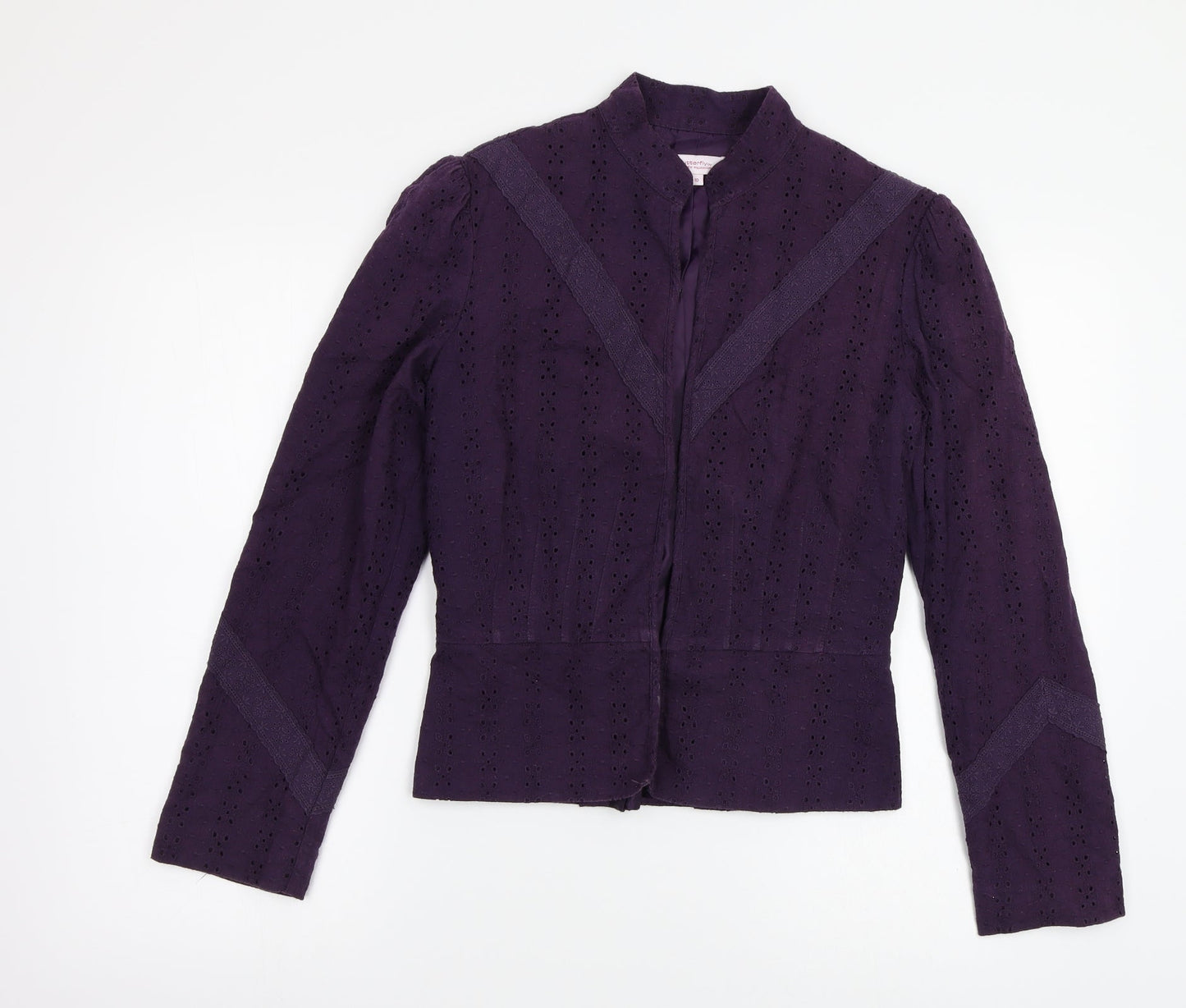 Matthew Williamson Womens Purple   Jacket Blazer Size 10