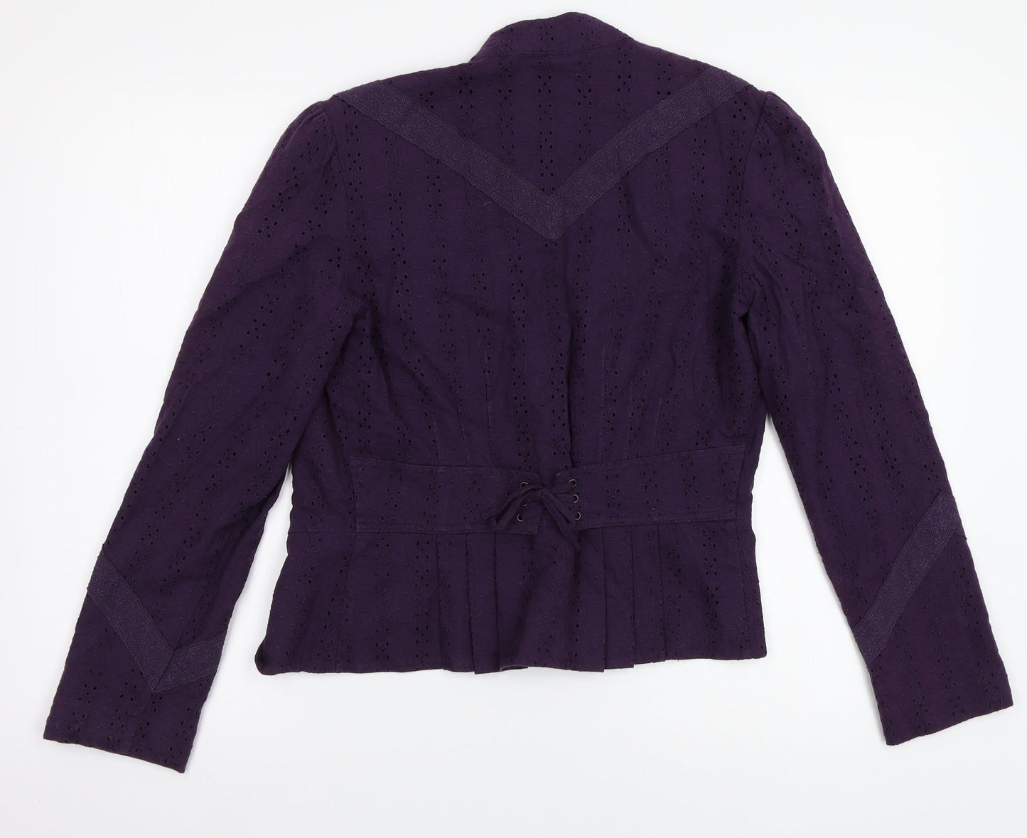 Matthew Williamson Womens Purple   Jacket Blazer Size 10
