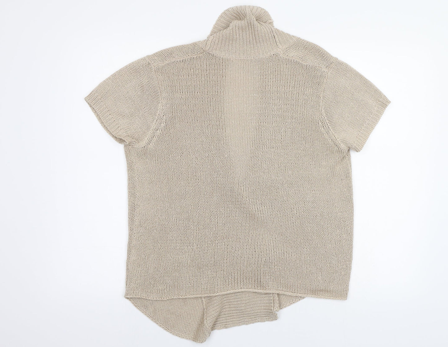Preworn Womens Beige   Cardigan Jumper Size M