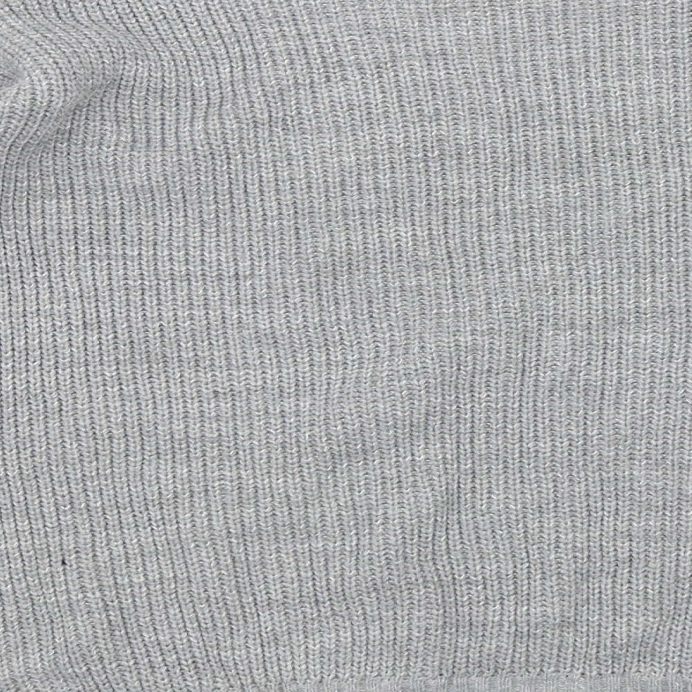 Boohoo Womens Grey   Pullover Jumper Size S