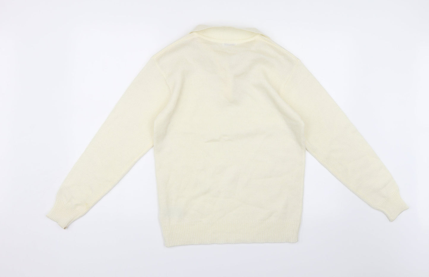 Damart Womens White   Pullover Jumper Size 10