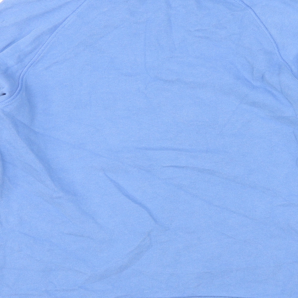 NEXT Girls Blue   Pullover Jumper Size 12 Years  - Cheetah
