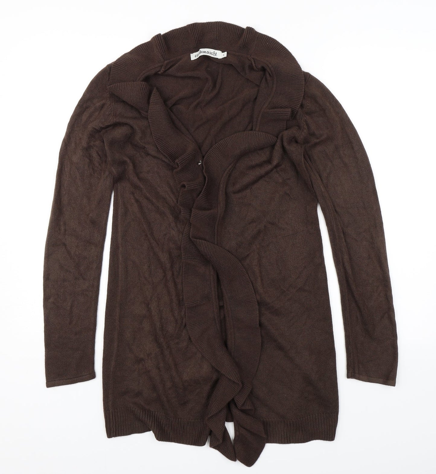 Cashmasoft Womens Brown   Jacket  Size S