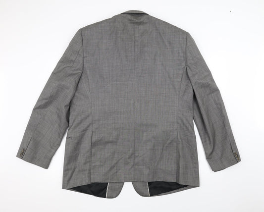 Felina Mens Grey   Jacket Suit Jacket Size 38