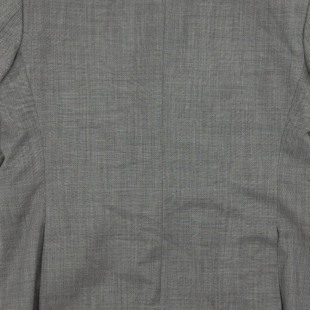 Impressions Mens Grey   Jacket Suit Jacket Size 40