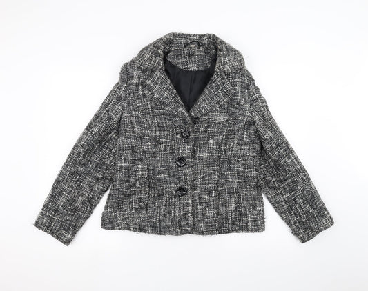 EWM Womens Black   Jacket  Size 12