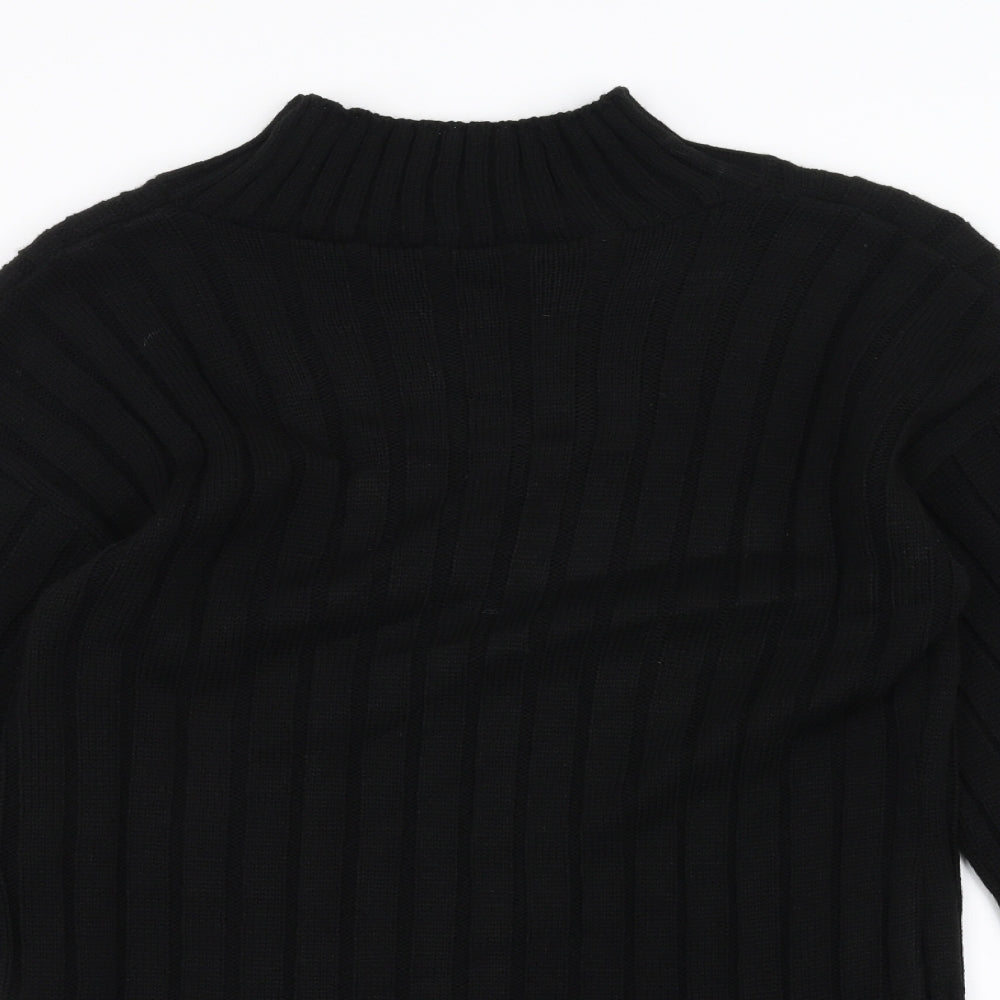 Preworn Womens Black   Pullover Jumper Size S