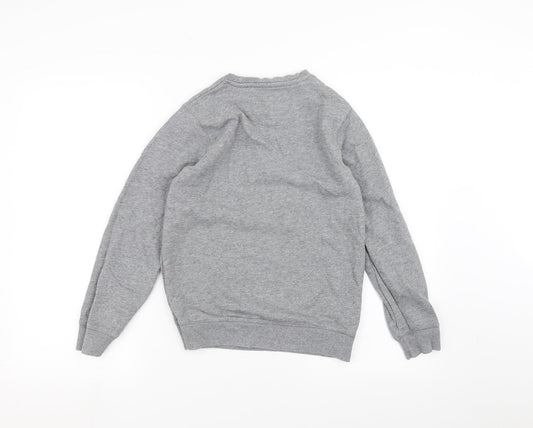 Matalan Girls Grey   Pullover Jumper Size 11 Years