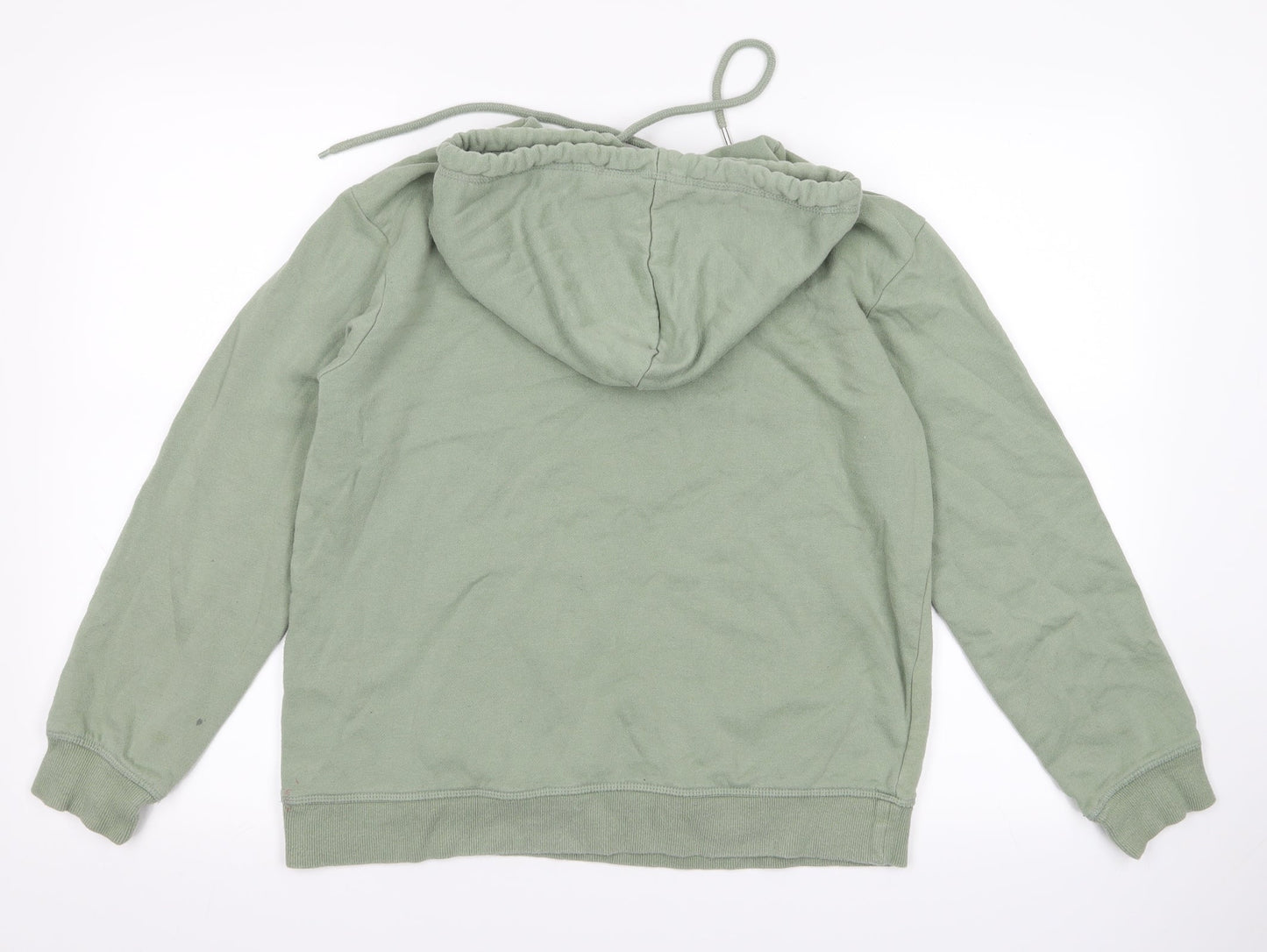 H&M Womens Green  Rayon Pullover Jumper Size XS