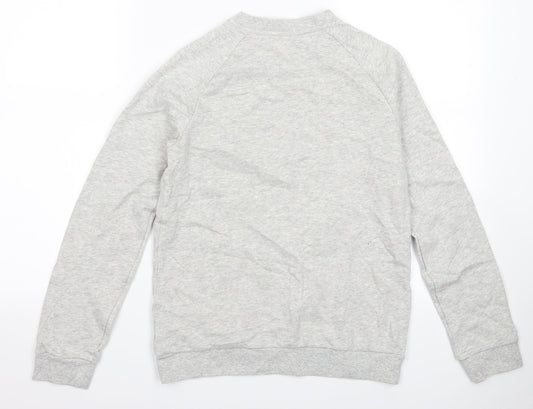 John Lewis Womens Grey   Pullover Jumper Size 14  - Deer