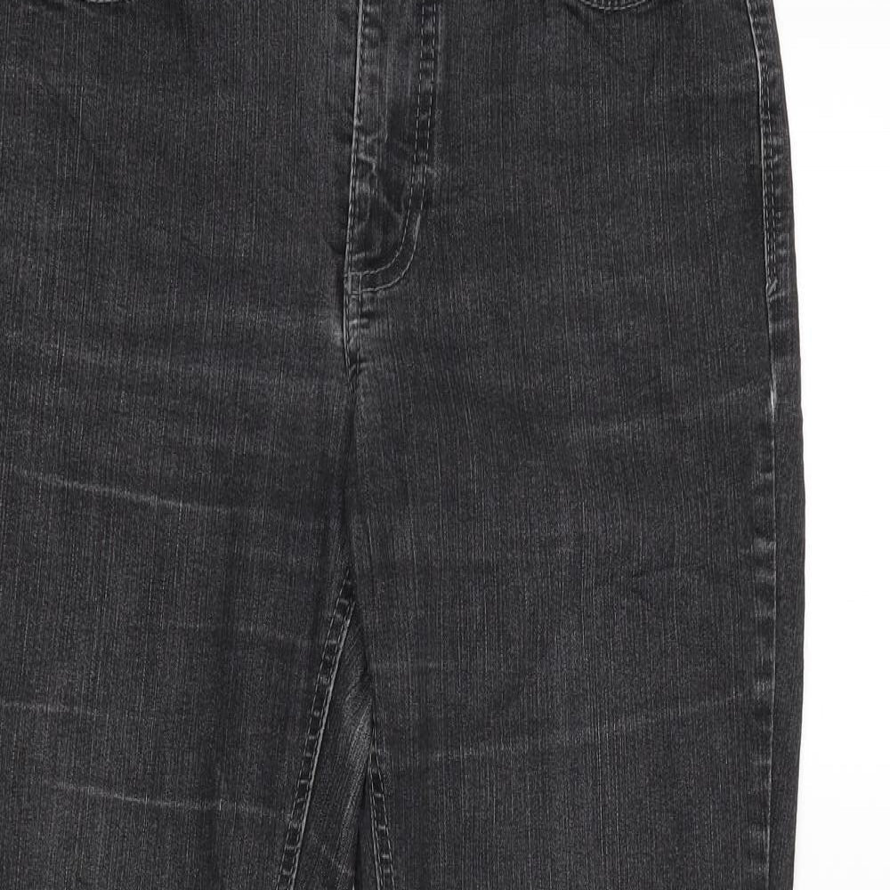 MAC Jeans Womens Black   Straight Jeans Size 38 L28 in
