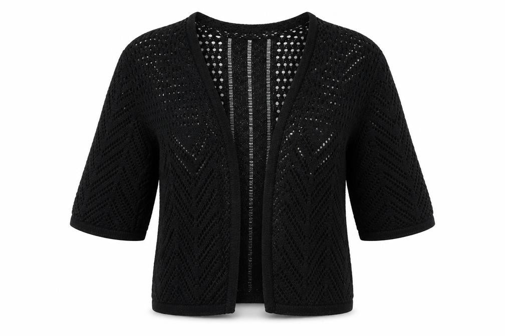 Soon Womens Black   Cardigan Jumper Size 10