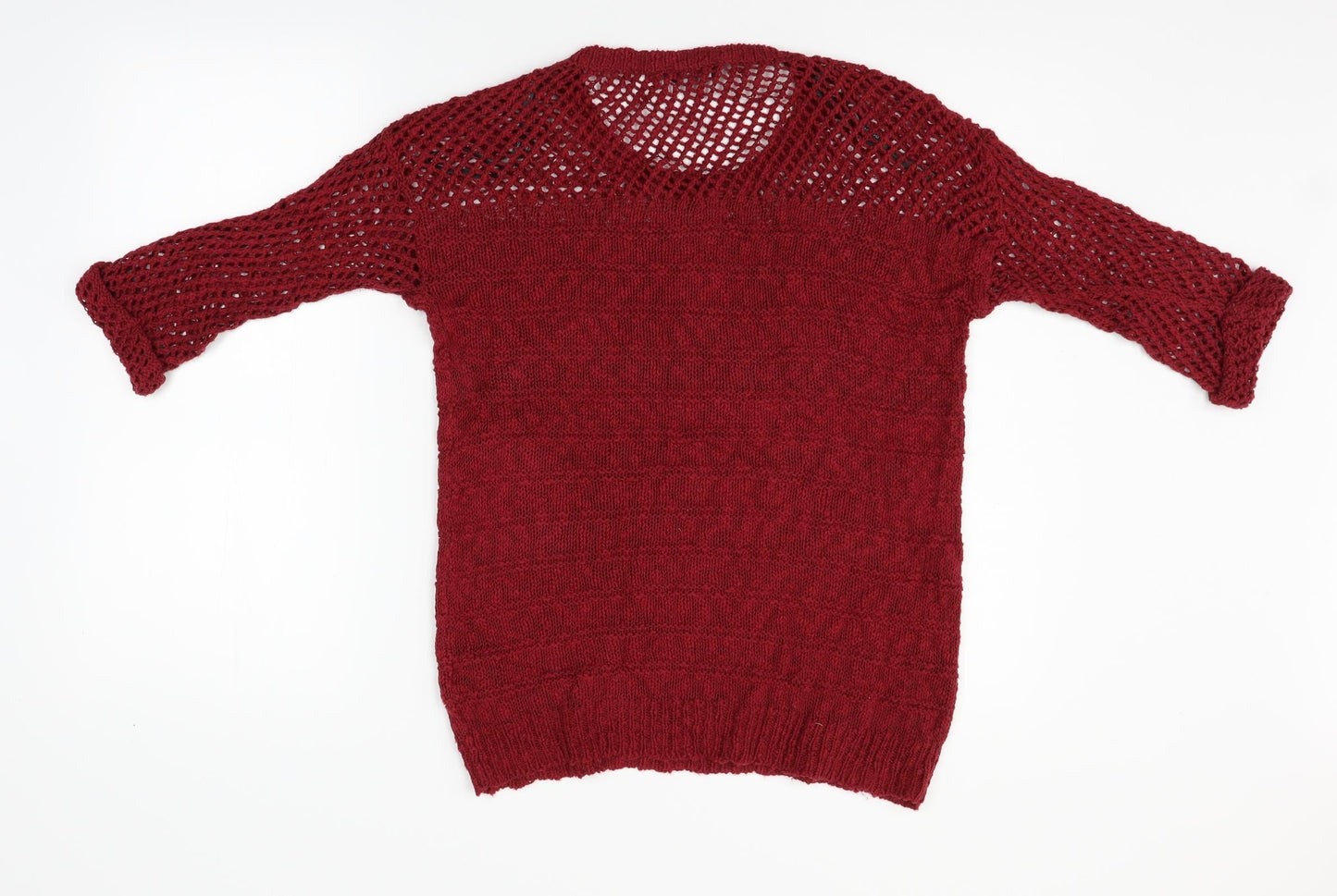 Dorothy Perkins Womens Red   Pullover Jumper Size 12