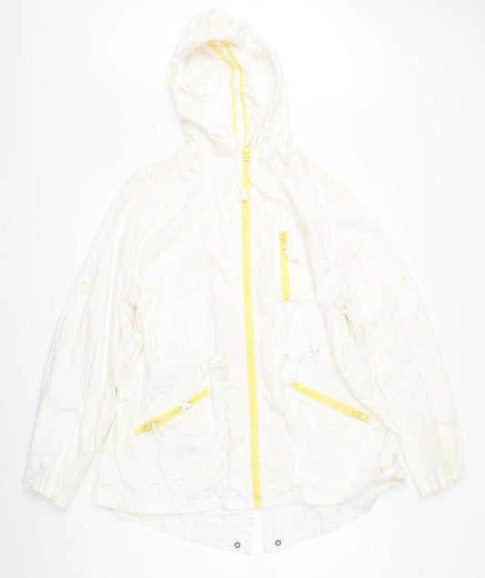 South Collection Womens White   Jacket  Size 14