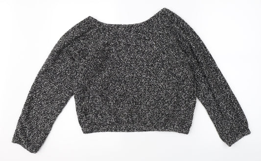 Topshop Womens Grey   Shrug Jumper Size 8