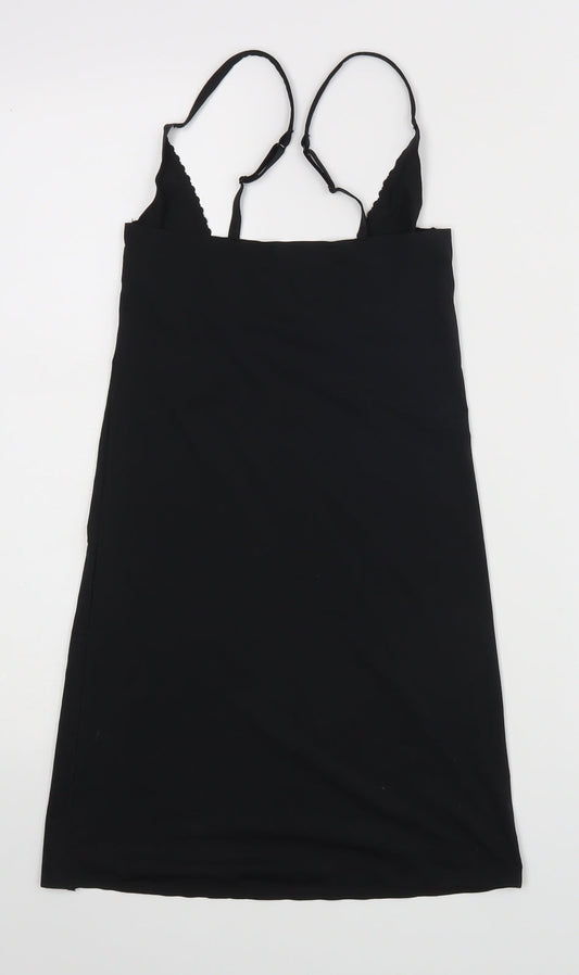 Preworn Womens Black   Basic Blouse Size 10