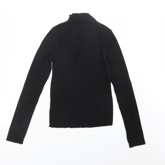 STR Womens Black   Pullover Jumper Size S