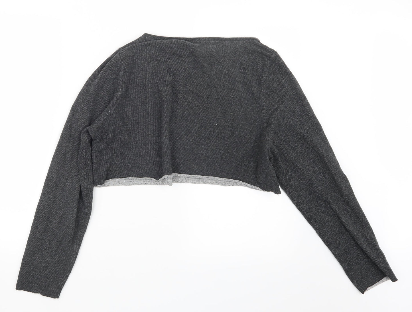 M LIFE Womens Grey   Pullover Jumper Size M  - Cropped