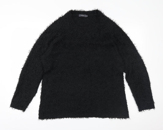 COOP Womens Black  Knit Pullover Jumper Size L
