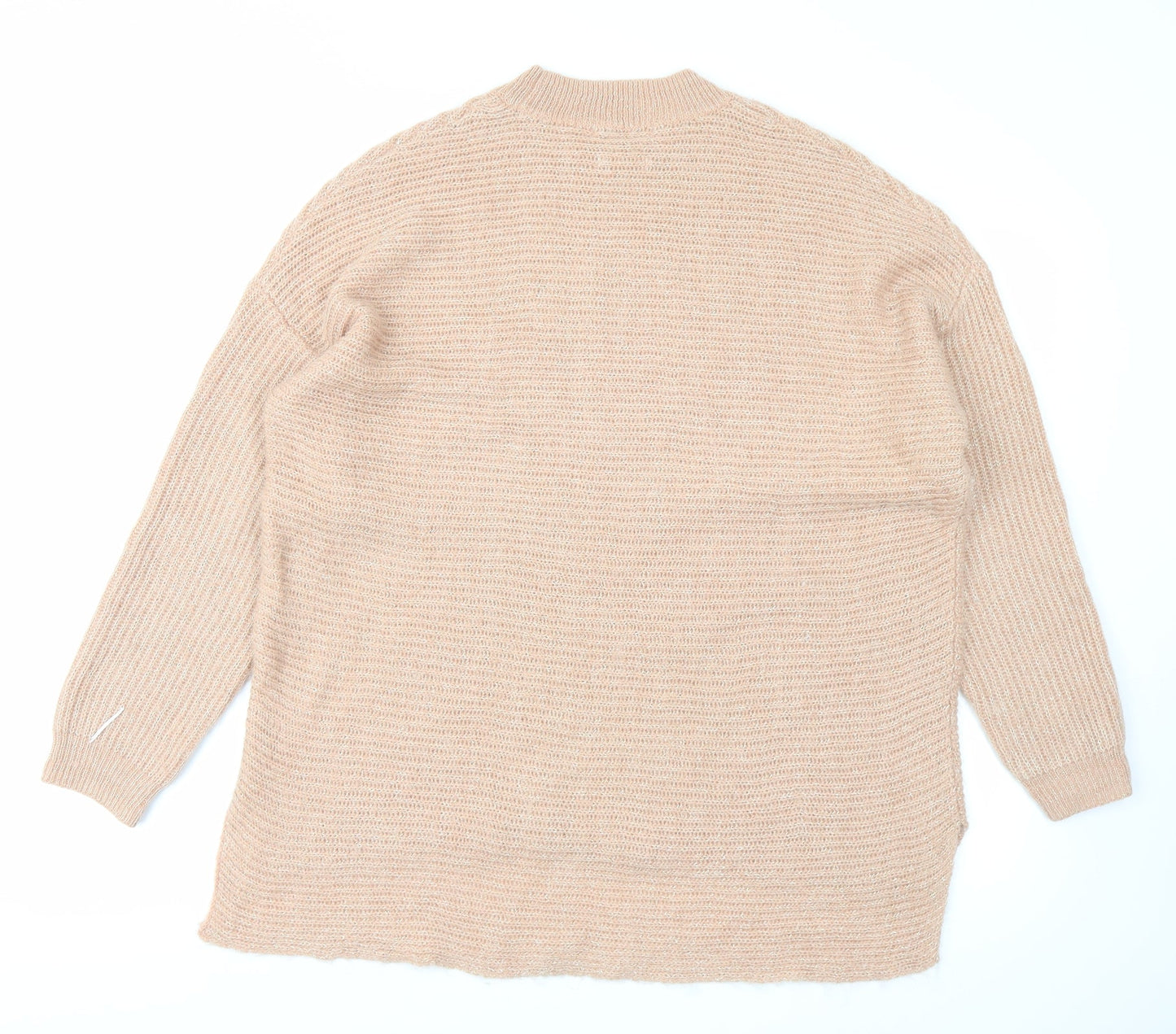 F&F Womens Pink  Knit Pullover Jumper Size 14