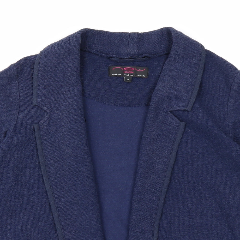 New Look Womens Blue   Jacket  Size 8