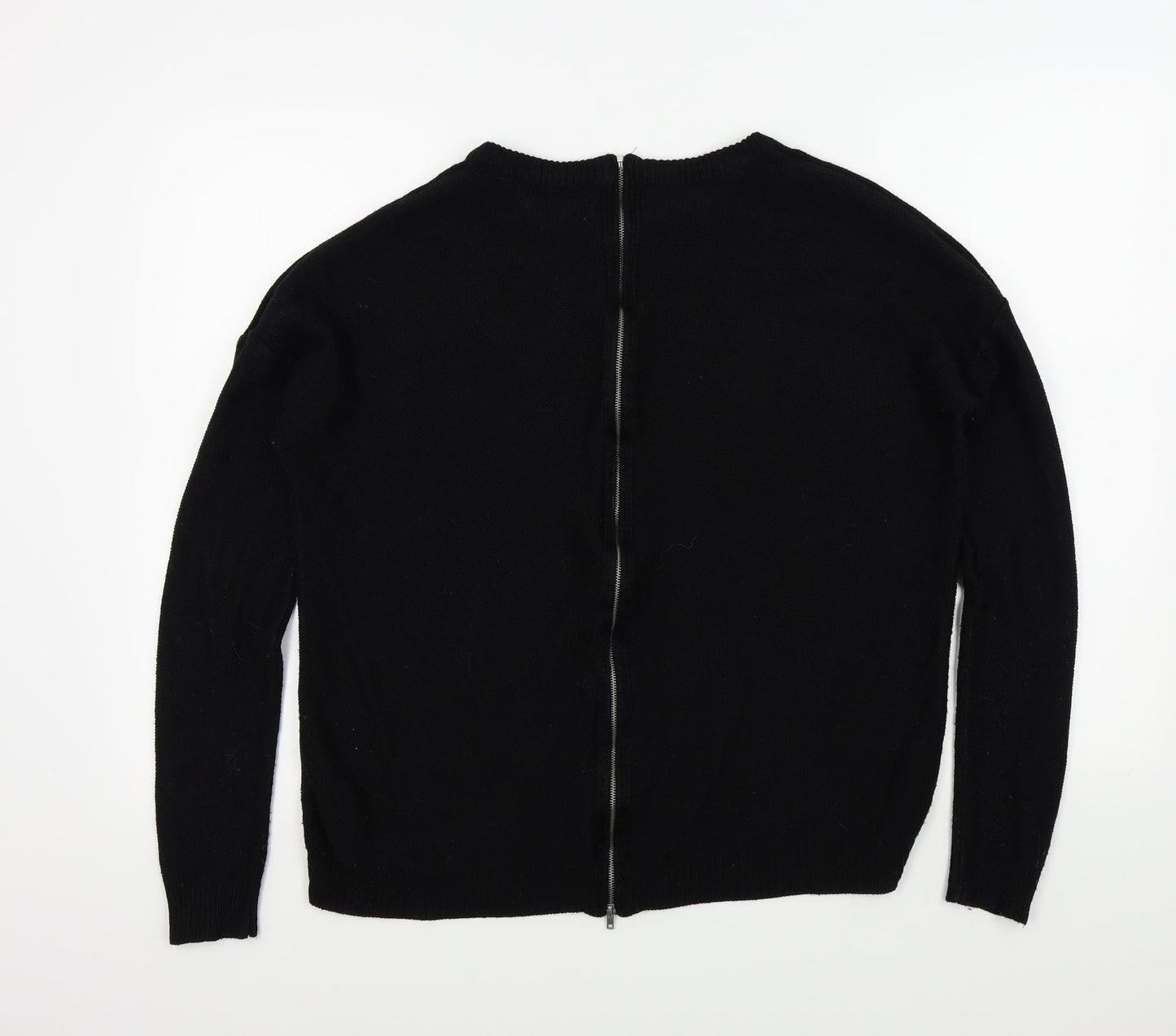 Papaya Womens Black   Pullover Jumper Size M