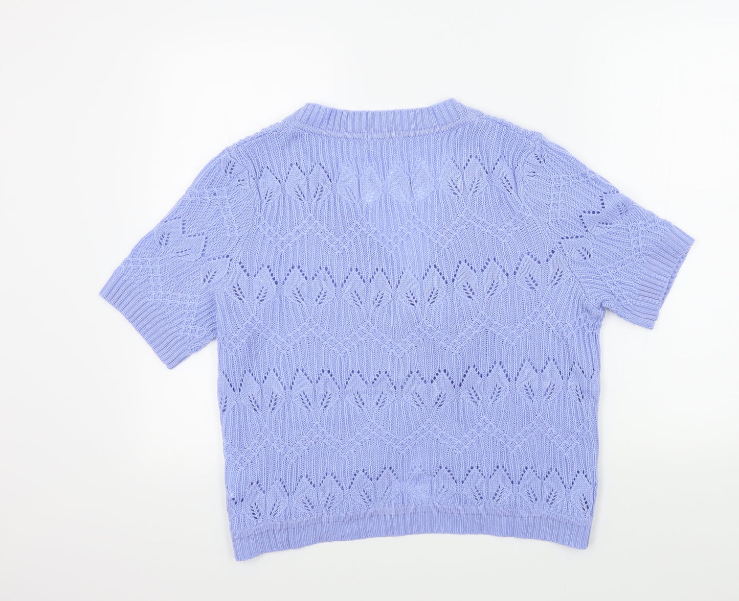 DMART Womens Blue   Cardigan Jumper Size L