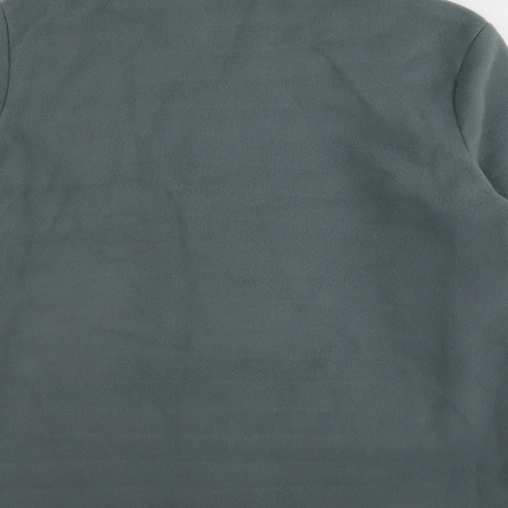 Anne De Lancay Womens Green   Overcoat Coat Size L