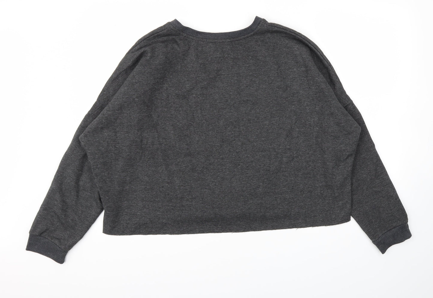 Primark Womens Grey   Pullover Hoodie Size L