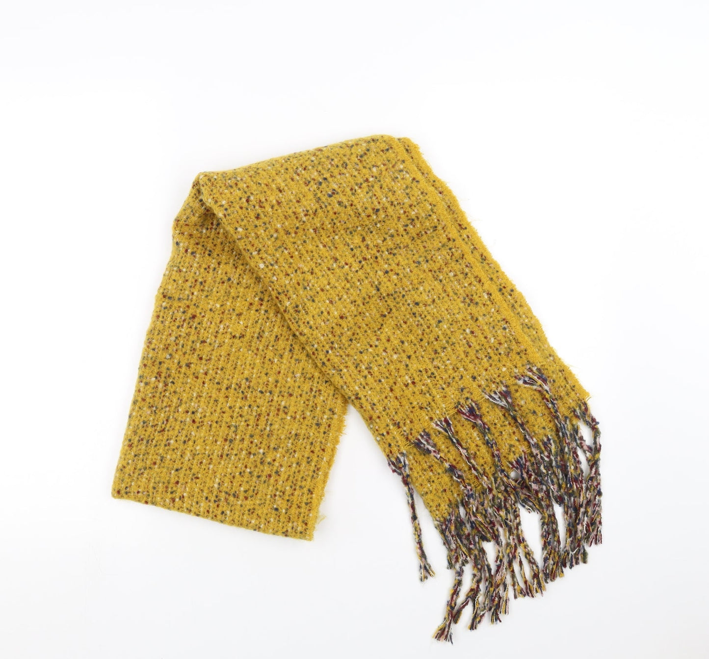 Preworn Womens Yellow    Scarf