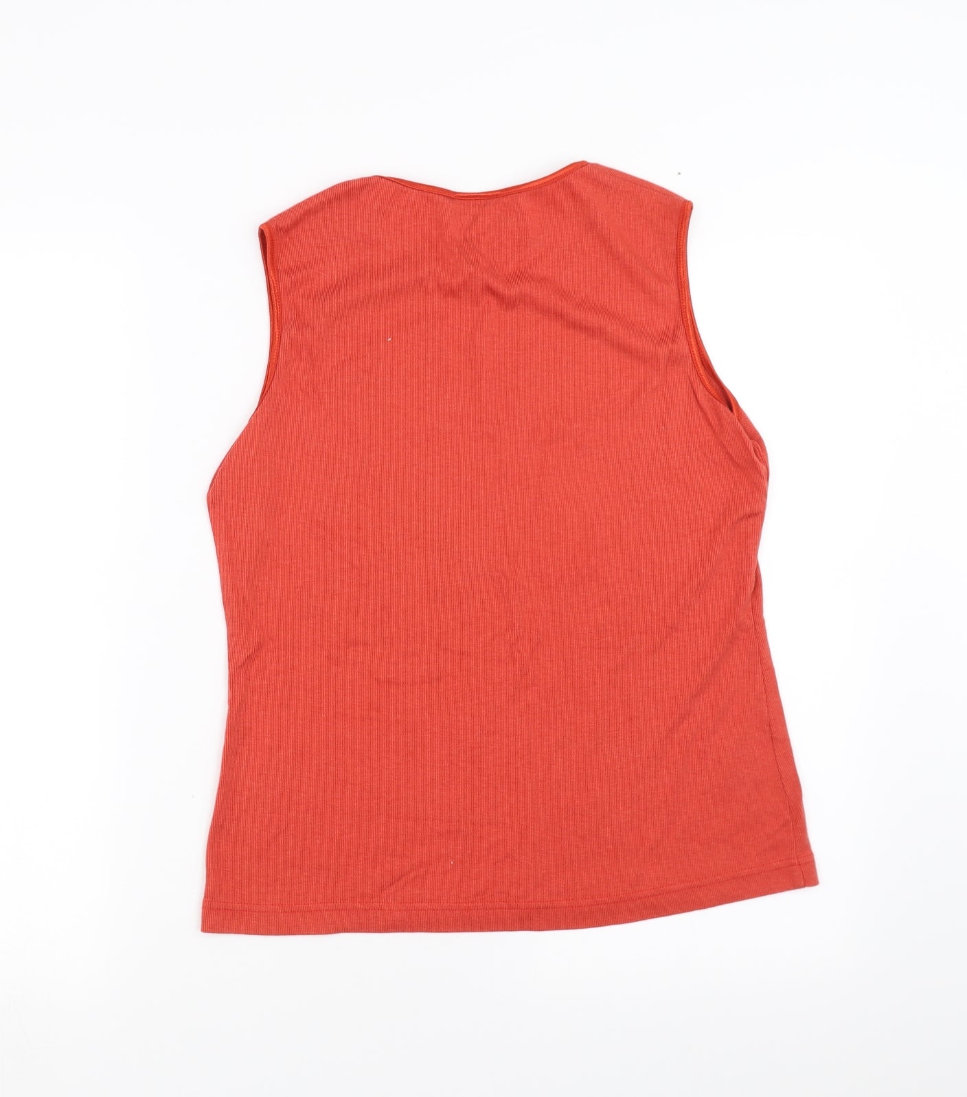 Country Casuals Womens Orange   Basic Tank Size L
