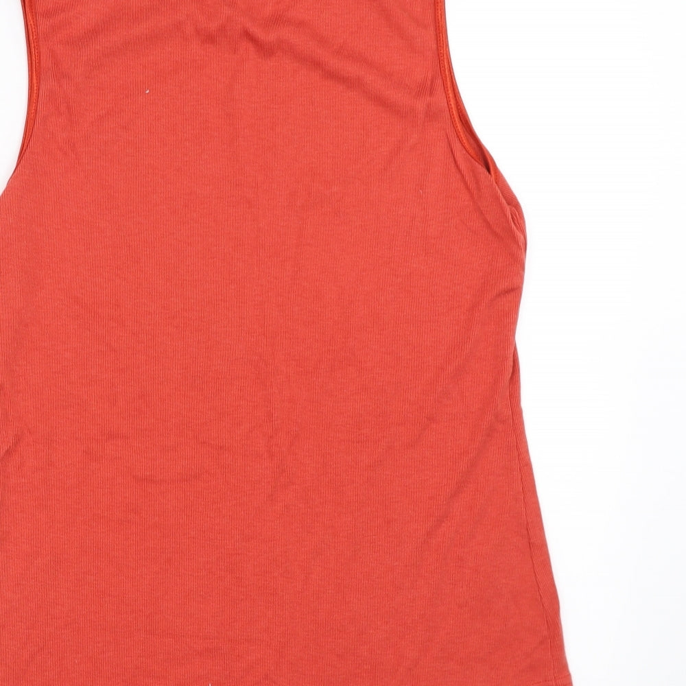 Country Casuals Womens Orange   Basic Tank Size L