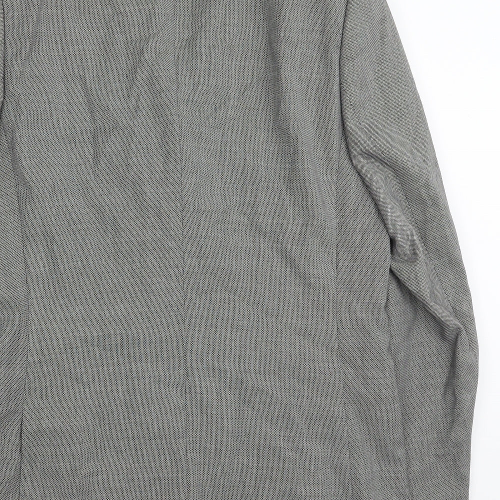 Topman Mens Grey   Jacket Suit Jacket Size 42