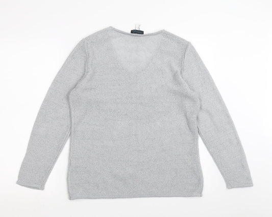 Creation Womens Grey   Pullover Jumper Size 16