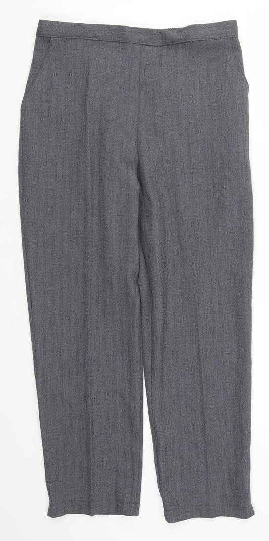 Preworn Womens Grey   Trousers  Size 30 in L27 in