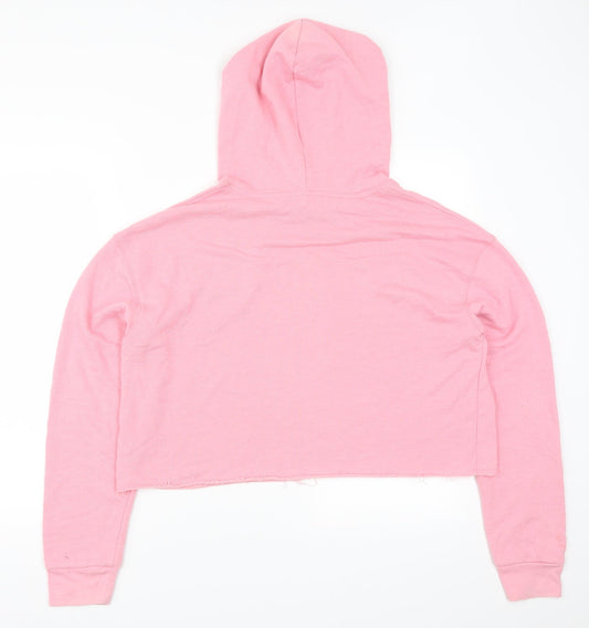 Cooperative Womens Pink   Pullover Hoodie Size L