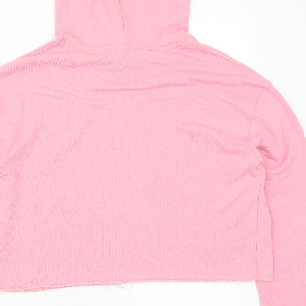 Cooperative Womens Pink   Pullover Hoodie Size L