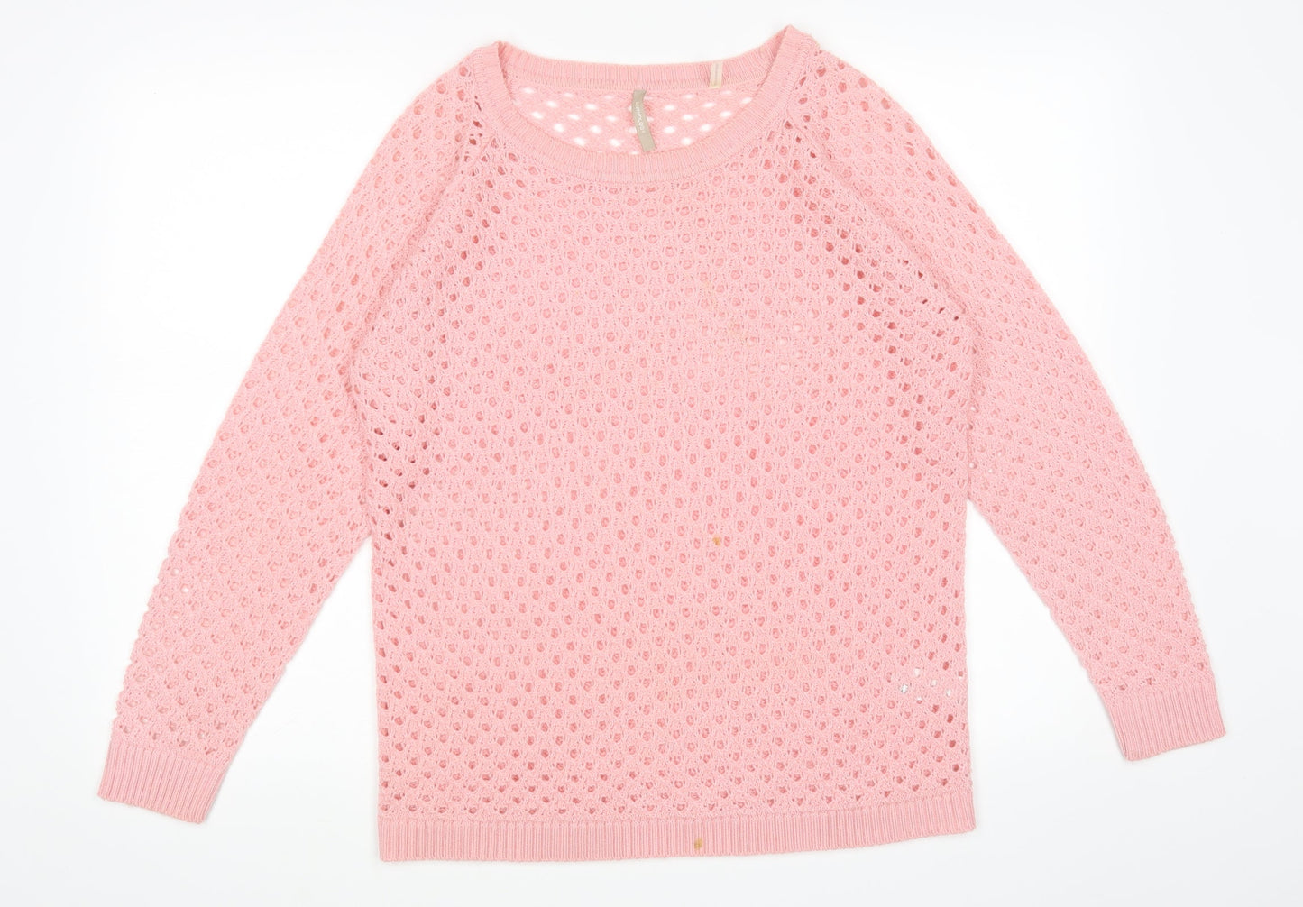 Anthology Womens Pink   Pullover Jumper Size 14